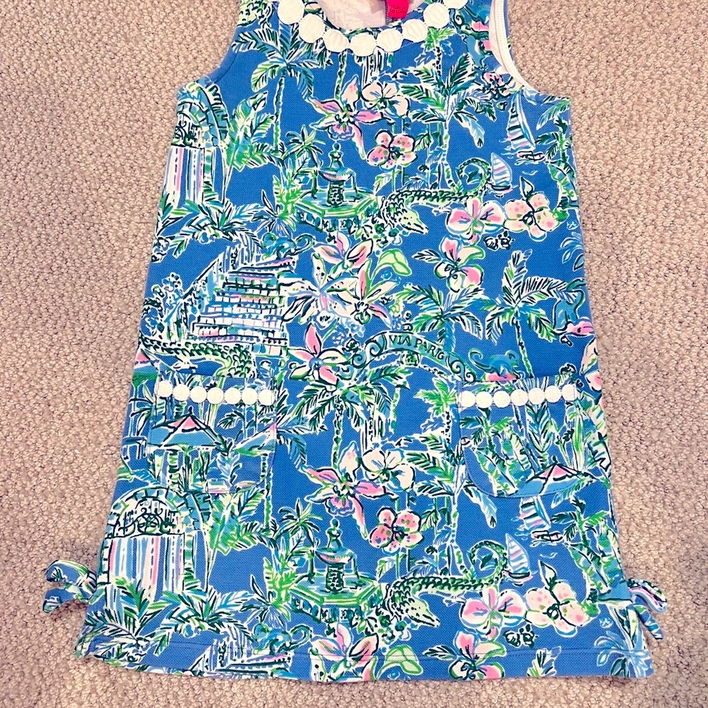 Lilly Pulitzer Girls Sleeveless dress Size M (6-7)